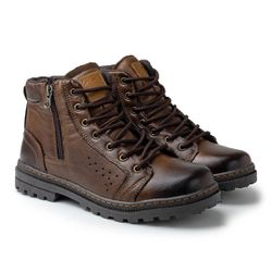 Bota Vacanza em Couro - Chocolate - 05511-2712 - TESTAAEI