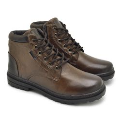 Bota Vacanza em Couro - Chocolate - 05517-2778 - TESTAAEI