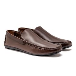 Mocassim Masculino Laroche Viena em Couro - Marrom... - TESTAAEI