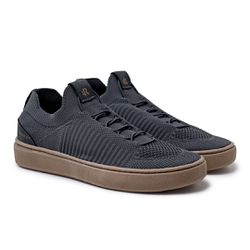 Tenis Casual Knit Miami Laroche - Grafite - 05705-... - TESTAAEI