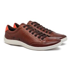 Sapatenis Masculino Laroche New em Couro - Brown -... - TESTAAEI