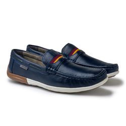 Mocassim Masculino Niteroi em Couro - Royal - 0751... - TESTAAEI