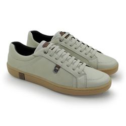 Sapatenis Casual em Couro Masculino North - Neve -... - TESTAAEI