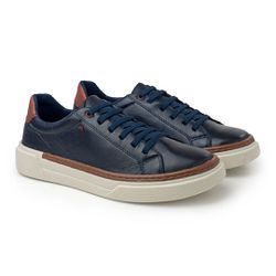 Sapatenis Casual Masculino Titanium em Couro - Roy... - TESTAAEI