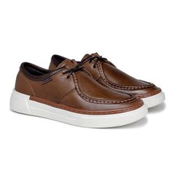 Sapatenis Cacareco Masculino Titanium em Couro - C... - TESTAAEI