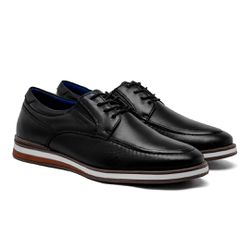 Sapato Casual Laroche Torino em Couro - Preto - 02... - TESTAAEI