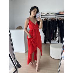 Vestido Izabelle - Vermelho - THAIS VENTURA