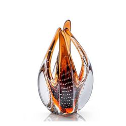 Escultura de Cristal Murano Marrom 33cm - 3239/MR - THOULOUSE 