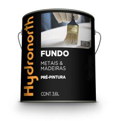 Fundo Zarcão Antcorrosivo 3,6l Hydronorth - Tinbol Tintas