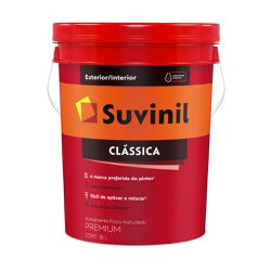 Tinta Látex Fosco Clássica 20L Branco Suvinil - Tinbol Tintas