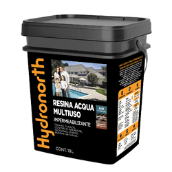 Resina Acrílica Brilhante Base Água 18l Hydronorth... - Tinbol Tintas