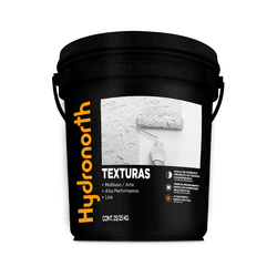 Textura Acrílica Arte Designer Branco 25kg Hydrono... - Tinbol Tintas