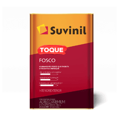 Tinta Acrílico Fosco Branco 18L Toque Suvinil - Tinbol Tintas