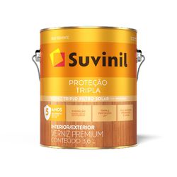 Verniz Fosco FS Proteção Tripla Natural 3,6L Suvin... - Tinbol