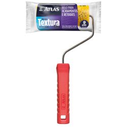 Rolo de Espuma para Textura Fina 9 cm (110/9) - At... - Tinbol Tintas