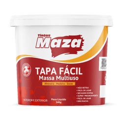 Massa Leve Tapa Fácil para Calafetar 90 gr - Maza - Tinbol