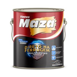 Esmalte Metalizado Direto na Ferrugem 3,6L Maza - Tinbol Tintas