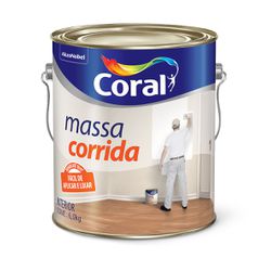 MASSA CORRIDA 6KG CORAL - TINTAS JD