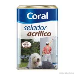 SELADOR ACRILICO 18L CORAL - TINTAS JD