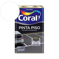 TINTA ACRÍLICA FOSCO PINTA PISO BRANCA 18L CORAL - TINTAS JD