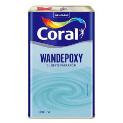 DILUENTE PARA EPOXI 5L WANDEPOXY CORAL - TINTAS JD