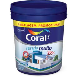 TINTA ACRÍLICA FOSCO BRANCO NEVE RENDE MUITO 20L C... - TINTAS JD