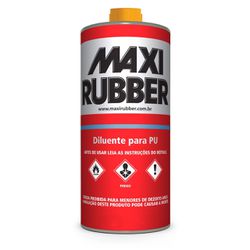 DILUENTE PU 0,5L MAXI RUBBER - TINTAS JD