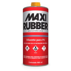 DILUENTE PU 0,9L MAXI RUBBER - TINTAS JD