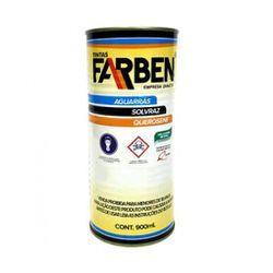 AGUA RAZ 0,9L FARBEN - TINTAS JD