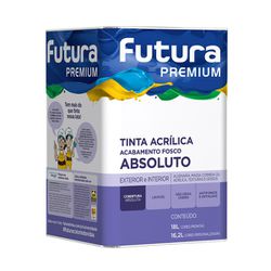 Tinta Acrílica sb Absoluto Branco Futura 18l - TINTAS JD