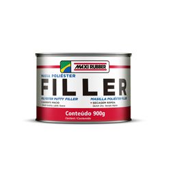 MASSA POLIÉSTER FILLER 900G COM CATALISADOR MAXI R... - TINTAS JD