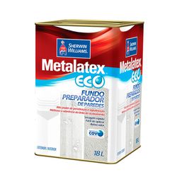 FUNDO PREPARADOR DE PAREDES ECO METALATEX 18L - TINTAS JD