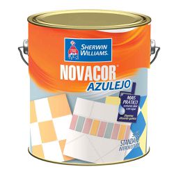 TINTA ACRÍLICA ACETINADO BRANCO AZULEJO NOVACOR SH... - TINTAS JD