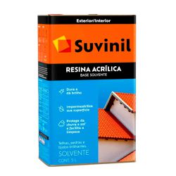 RESINA ACRÍLICA BASE SOLVENTE SUVINIL 5L - TINTAS JD