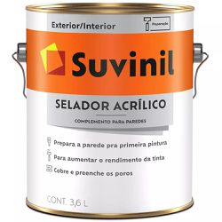 SELADOR ACRÍLICO SUVINIL 3,6L - TINTAS JD