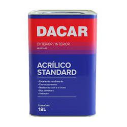 DACAR ACRILICA STANDARD BRANCO NEVE SEMI BRILHO 18... - Tintas Oliveira