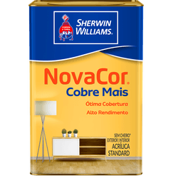 SHERWIN WILLIAMS NOVACOR COBRE MAIS ACRILICO STAND... - Tintas Oliveira