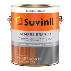SUVINIL SEMPRE BRANCO ESMALTE SINTETICO BRILHANTE ... - Tintas Oliveira