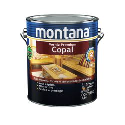 MONTANA VERNIZ COPAL BRILHANTE 3,6LT - Tintas Oliveira