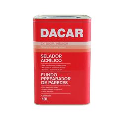 DACAR FUNDO PREPARADOR BASE AGUA 18LT - Tintas Oliveira