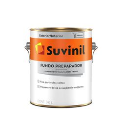 SUVINIL FUNDO PREPARADOR BASE AGUA 3,6LT - Tintas Oliveira