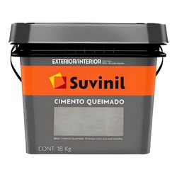 SUVINIL CIMENTO QUEIMADO AVENIDA EXPRESSA 18KG - Tintas Oliveira