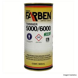 FARBEN THINNER 5000 900ML - Tintas Oliveira