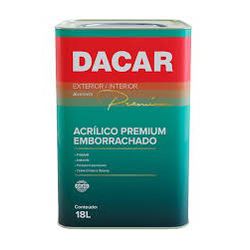 DACAR EMBORRACHADO ACR BASE D 16,2 L - Tintas Oliveira
