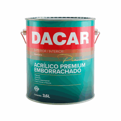 DACAR EMBORRACHADO ACR BASE D 3,2 LT - Tintas Oliveira