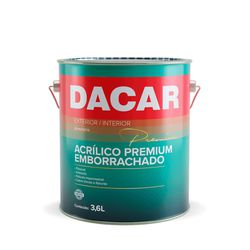 DACAR EMBORRACHADO ACRILICO BRANCO FOSCO 3,6LT - Tintas Oliveira