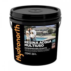 HYDRONORTH RESINA ACQUA TELHA BRANCO BRILHANTE 3,6... - Tintas Oliveira