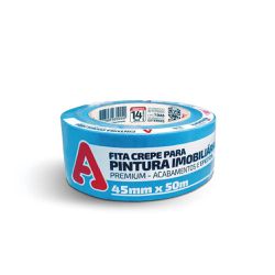 Fita Crepe Azul Neon 45mm X 50m Adere - Tintas Oliveira