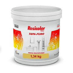 RESICOLOR TAPA FURO 1,3 KG - Tintas Oliveira