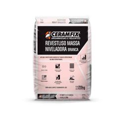 CERAMFIX REVESTLISO MASSA NIVELADORA BRANCO 20KG - Tintas Oliveira